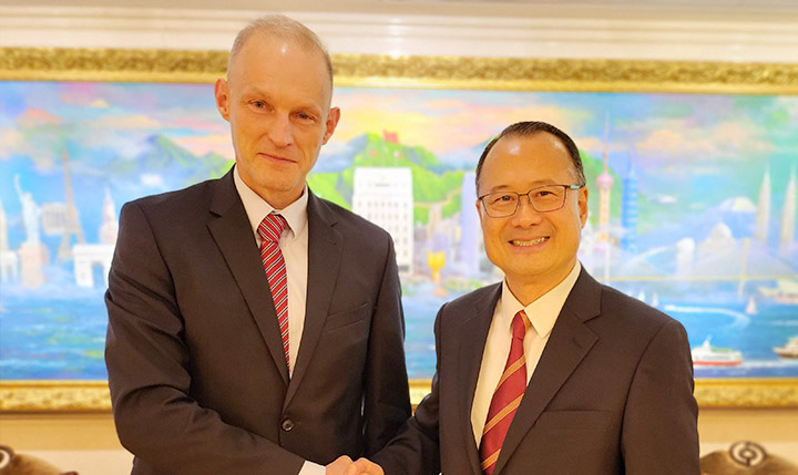 Mr. Wojciech Zajączkowski, the Polish Ambassador to China. Mr. Wojciech Zajączkowski, the Polish Ambassador to China.