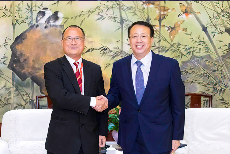 出访长三角，携手推动高质量发展