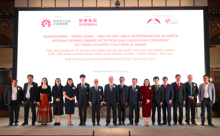 粤港澳大湾区企业家联盟进军海外里程碑   东盟三国分会隆重成立