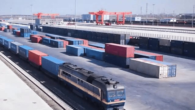 大湾区国际班列开行突破2万车 出口通道正加速向“海铁多式”优化