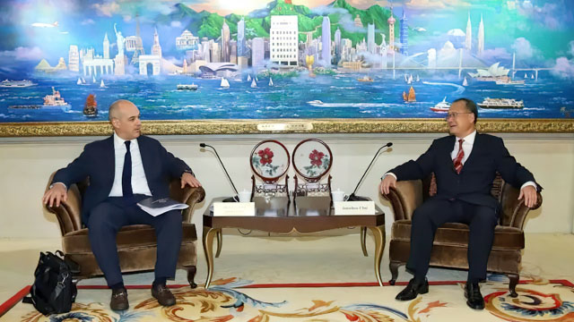 联盟主席蔡冠深在香港会见阿根廷驻华大使