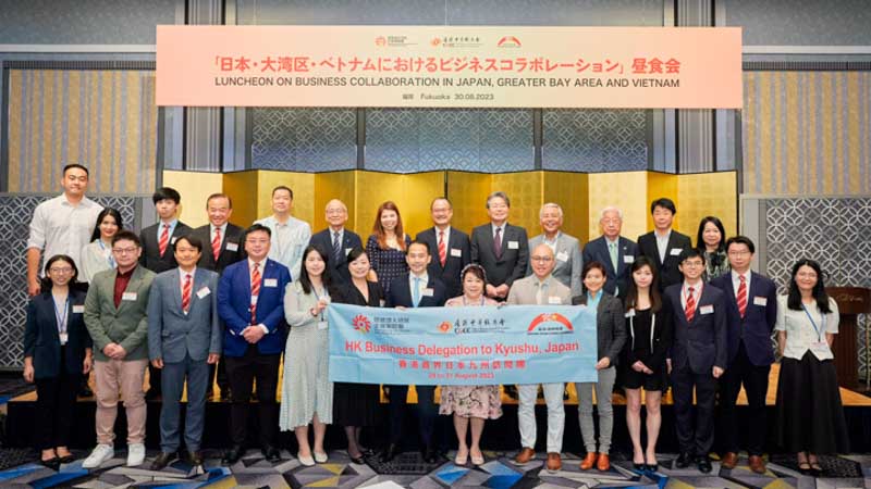 Dr. Jonathan Choi leads a delegation to Kyushu to promote cooperation between the GBA, Japan and Vietnam focuses on business, innovation, technology and culture Commerce, innovation, technology and culture