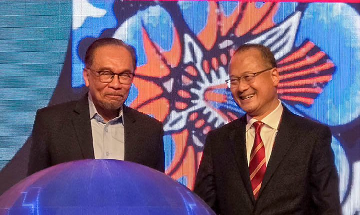 The Honourable Anwar Ibrahim, Prime Minister of Malaysia. The Honourable Anwar Ibrahim, Prime Minister of Malaysia.