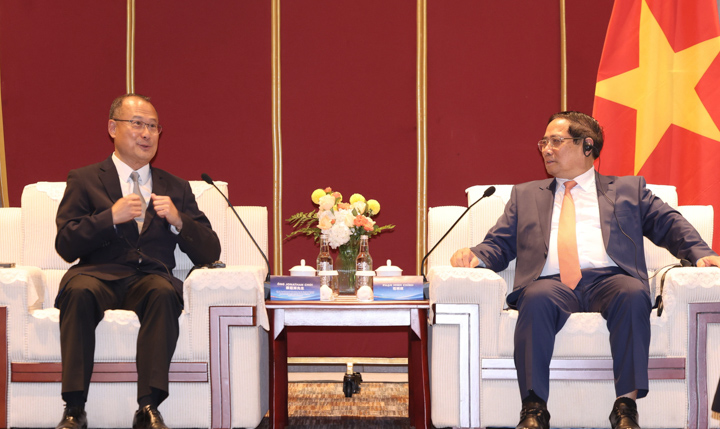 H.E. Pham Minh Chinh, Prime Minister of the Socialist Republic of Vietnam. H.E. Pham Minh Chinh, Prime Minister of the Socialist Republic of Vietnam.