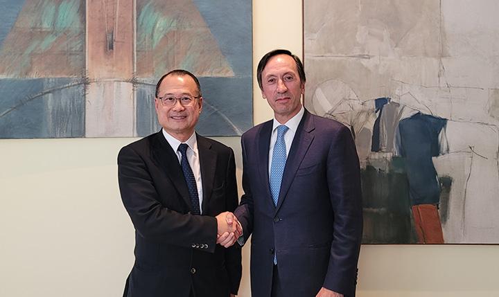 Mr. José Augusto Duarte, the Portuguese Ambassador to China. Mr. José Augusto Duarte, the Portuguese Ambassador to China.