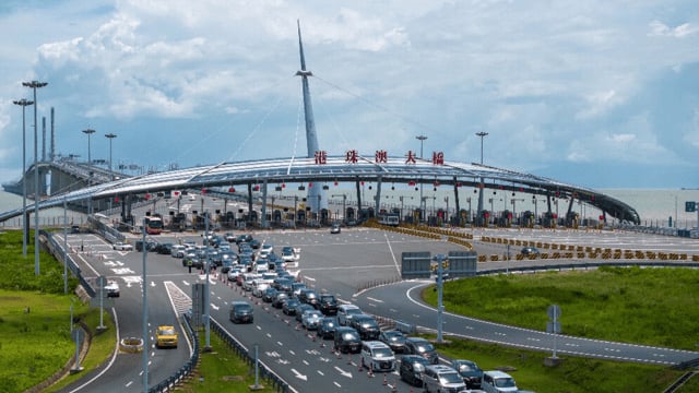 2025年经港珠澳大桥外贸货值创新高
