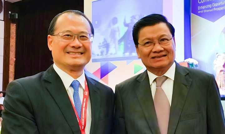 H.E. Thongloun Sisoulith, President of the Lao People's Democratic Republic.