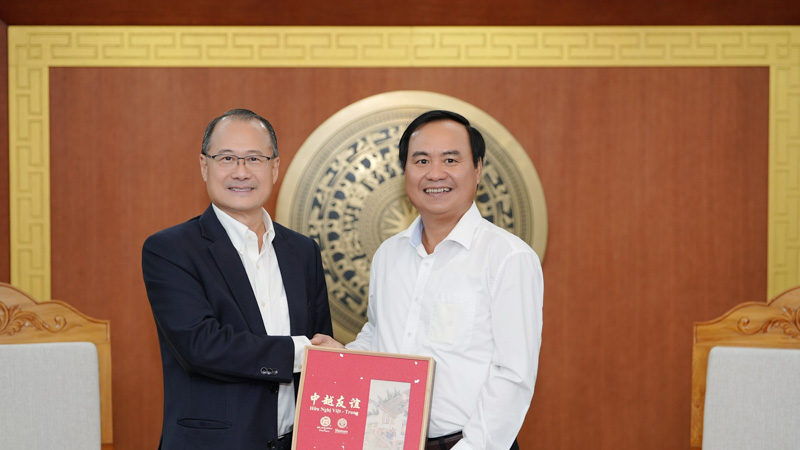 Dr. Jonathan Choi Leads Delegation in Talks with the Ministry of Agriculture and Rural Development of Vietnam, Discussing Collaboration on Agricultural Green Transformation.