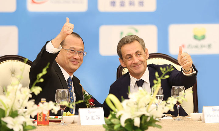  Mr. Nicolas Sarkozy, former President of France.